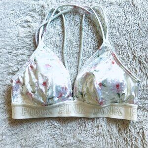 Victoria's Secret PINK Velvet Bralette M